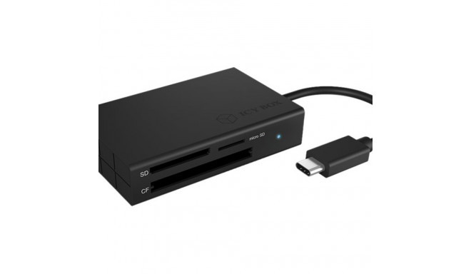 ICYBOX IB-CR401-C3 IcyBox External multi card reader USB 3.0 Type-C, CF, SD, microSD