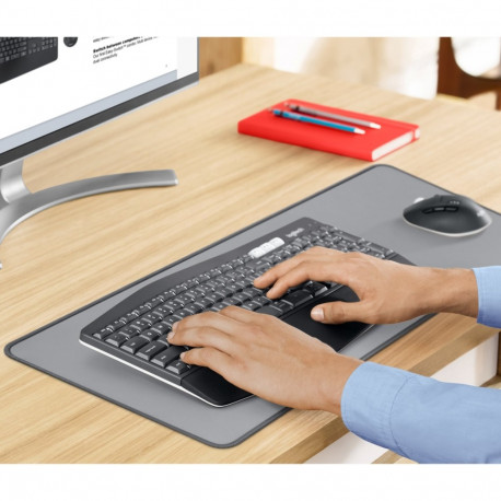 LOGITECH Desk Mat Studio Series Mouse pad mid grey