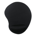 GEMBIRD mouse pad with soft wrist support black
