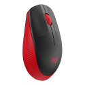 Logitech wireless mouse M190, red EMEA