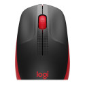 Logitech juhtmevaba hiir M190, punane EMEA