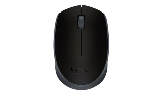 LOGITECH M171 Mouse right and left-handed wireless 2.4 GHz USB wireless receiver black