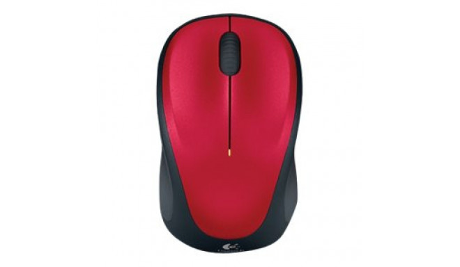 LOGITECH M235 optiline juhtmevaba hiir 2.4 GHz USB vastuvõtja punane