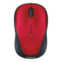 Logitech hiir M235 Wireless , punane/hall
