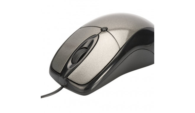 EDNET Optical Office Mouse 3 button + scrollwheel 800Dpi wired 1.5m color: black