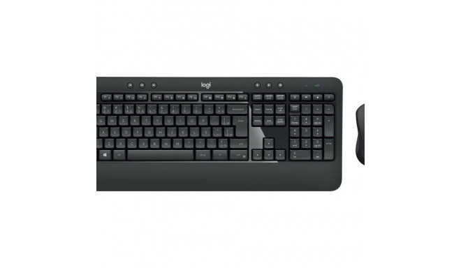LOGITECH MK540 Advanced Keyboard and mouse set wireless 2.4 GHz Nordic (PAN)