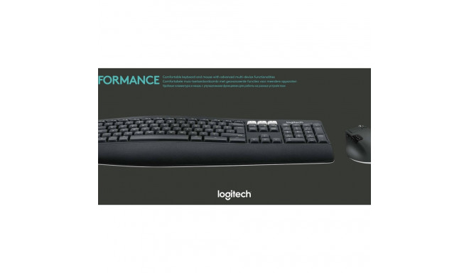 LOGITECH MK850 Performance klaviatuuri ja hiire komplekt Bluetooth 2.4 GHz Põhjamaade