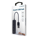 GEMBIRD 4-port USB HUB black