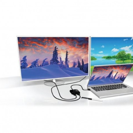 CLUB 3D MST HUB DP 1.4 TO 2 HDMI SUPPORTS UP TO 2x4K60HZ - USB POWERED