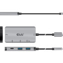CLUB 3D USB C GEN 2 TO 2 USB A 2 USB C DATA HUB PD CHARGING 1.5A