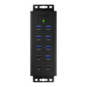 ICYBOX IB-HUB1703-QC3 IcyBox 7x Port USB 3.0 HUB and 3 charge ports