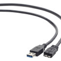 GEMBIRD CCP-MUSB3-AMBM-0.5M Gembird AM-Micro cable USB 3.0, 0.5m