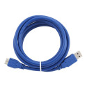 GEMBIRD CCP-MUSB3-AMBM-6 Gembird AM-Micro cable USB 3.0 1.8M