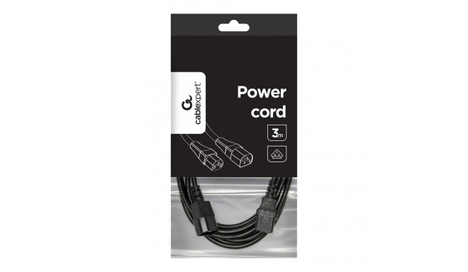 GEMBIRD PC-189-VDE-3M toite pikenduskaabel VDE 10ft