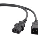 GEMBIRD PC-189-VDE Gembird power extension cable C13/C14 1.8m