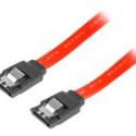 LANBERG CA-SASA-14CC-0030-R Lanberg cable SATA DATA II (3GB/S) F/F 30cm METAL CLIPS RED