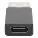 ASSMANN USB Type-C adapter type A to C M/F 3A 5GB 3.0 Version bl