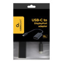 GEMBIRD A-CM-DPF-01 Gembird USB-C to DisplayPort adapter, black