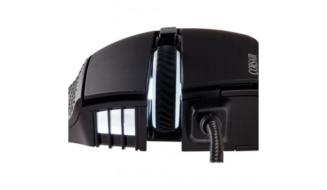 CORSAIR SCIMITAR RGB ELITE MOBA/MMO Gaming Mouse Black Backlit RGB LED 18000 DPI Optical (EU)