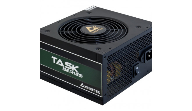 CHIEFTEC Task 600W sertifitseeritud 80Plus Bronze ATX 12V 2.3 aktiivne CFP 0.9 65cm kaabli pikkus