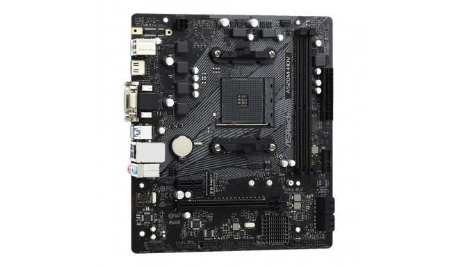 ASROCK A520M-HDV AM4 2xDDR4 4xSATA3 1xUltra M.2 1xPCIe 3.0x16 1xPCIe 3.0 x1 D-Sub DVI-D HDMI 7.1 CH 