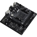 ASRock emaplaat B550M-HDV mATX 3rd Gen AMD AM4 DDR4 4733+ 1 x3.0 PCIe 16x4.0 HDMI DVI-D D-Sub 7.1 C