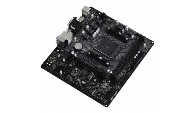 ASROCK B550M-HDV mATX MB 3rd Gen AMD AM4 Socket DDR4 4733+ 1 x3.0 PCIe 16x4.0 HDMI DVI-D D-Sub 7.1 C