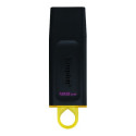 Kingston mälupulk 128GB DataTraveler Exodia USB 3.2 , must/kollane