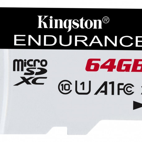 KINGSTON 64GB microSDXC Endurance 95R/45W C10 A1 UHS-I kaart