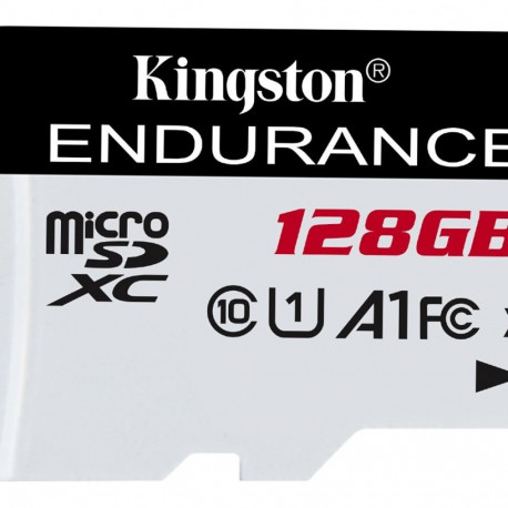 KINGSTON 128GB microSDXC Endurance 95R/45W C10 A1 UHS-I Card Only