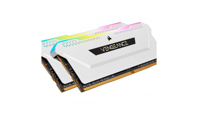 CORSAIR DDR4 32GB 2x16GB 3600MHz DIMM CL18 VENGEANCE RGB PRO SL White 1.35V XMP 2.0