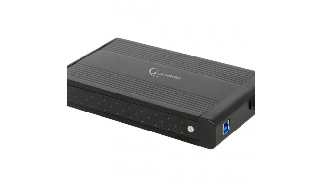 gembird EE3-U3S-3 HDD väline korpus 3.5-tollisele SATA-le - USB 3.0 alumiinium must