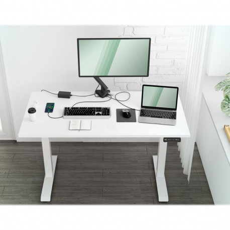 DIGITUS monitori gaasvedru kinnitus USB-C dokiga 5 porti 30-tolline 9kg max must