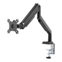 DIGITUS DA-90394 Single Gas Spring Monitor Clamp Mount 17-32inch 9 kg max. black