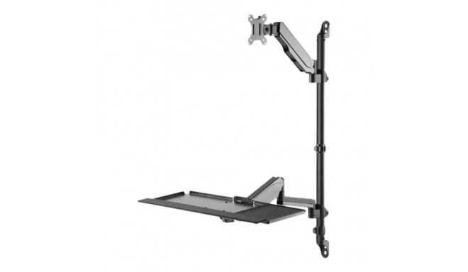 DIGITUS Flexible Single Monitor stand/seat wall-mounted workstation