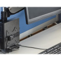 DIGITUS mini desktop PC holder VESA pattern 75x75 100x100 max.5Kg black