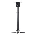 ART RAMP P-107B ART Holder P-107B, 47-76cm to projector black 15KG Mounting to the ceiling