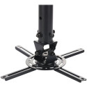 ART RAMP P-107B ART Holder P-107B, 47-76cm to projector black 15KG Mounting to the ceiling