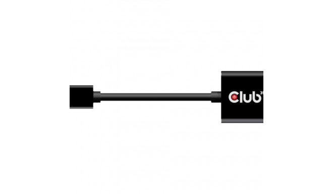 CLUB 3D DisplayPort 1.1A Male To VGA Female Active Adapter Black