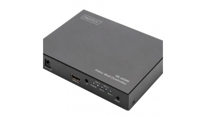 DIGITUS HDMI 2x2 videoseinaprotsessor, toetab 4K 60Hz 4:4:4