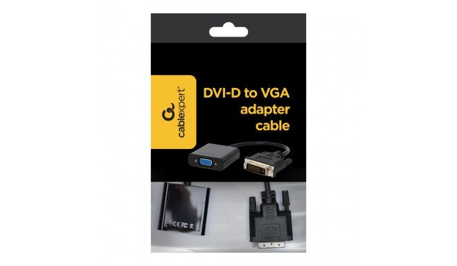 GEMBIRD A-DVID-VGAF-01 DVI-D VGA adapterkaabel must
