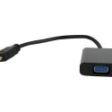 Gembird adapter HDMI - VGA, must (A-HDMI-VGA-04)