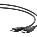 Gembird kaabel Displayport (M) - HDMI (M) 1m (CC-DP-HDMI-1M)