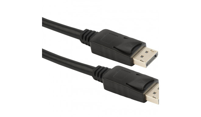 GEMBIRD CC-DP2-6 Gembird cable DISPLAYPORT V1.2 1,8M GOLD 4K Black