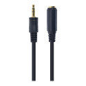 GEMBIRD CCA-421S-5M Gembird audio cable JACK 3.5mm M/JACK 3.5mm F 5M, gold