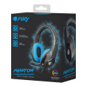 NATEC Fury gaming headset Phantom black-blue