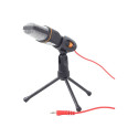 GEMBIRD MIC-D-03 Gembird Desktop microphone with a tripod, MIC-D-03, black