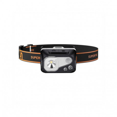 Superfire HL07 headlamp flashlight, 320 lm, USB, 5 modes, 90 m