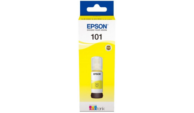 Epson tint 101 L4150/L4160/L6160/L6170/L6190/L14150 70ml, kollane