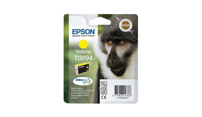 Epson tint S20/SX100/105/200/205/400/405 3,5ml, kollane